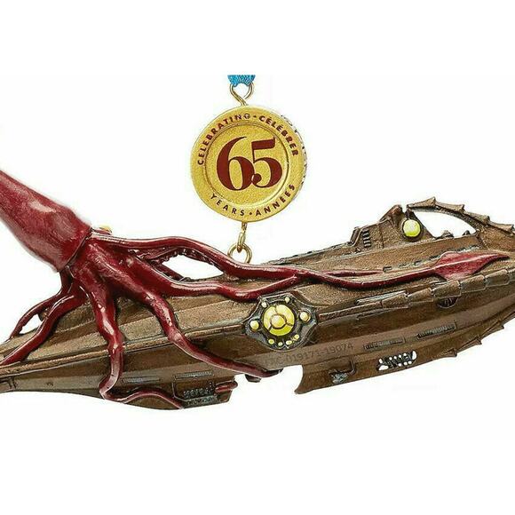 Disney Sketchbook Legacy Ornament 10/10: 20,000 Leagues Under the Sea w shipper - Picture 4 of 4